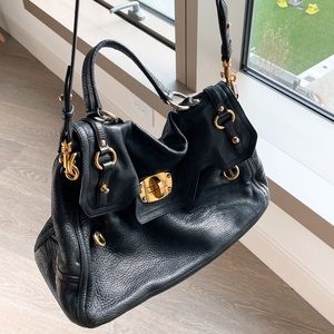 Miu Miu leather shoulder bag